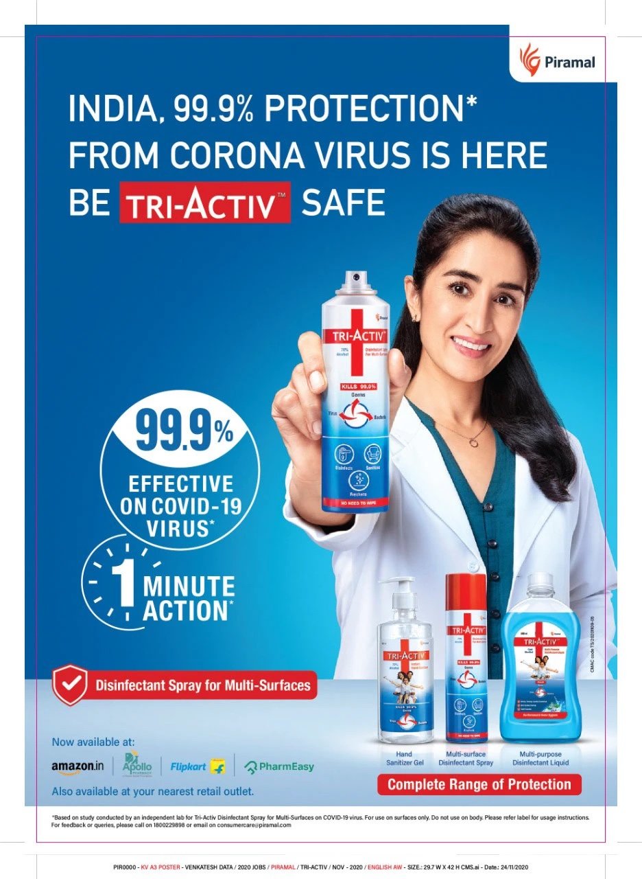 Piramal Tri-Activ commercial advertising campaign